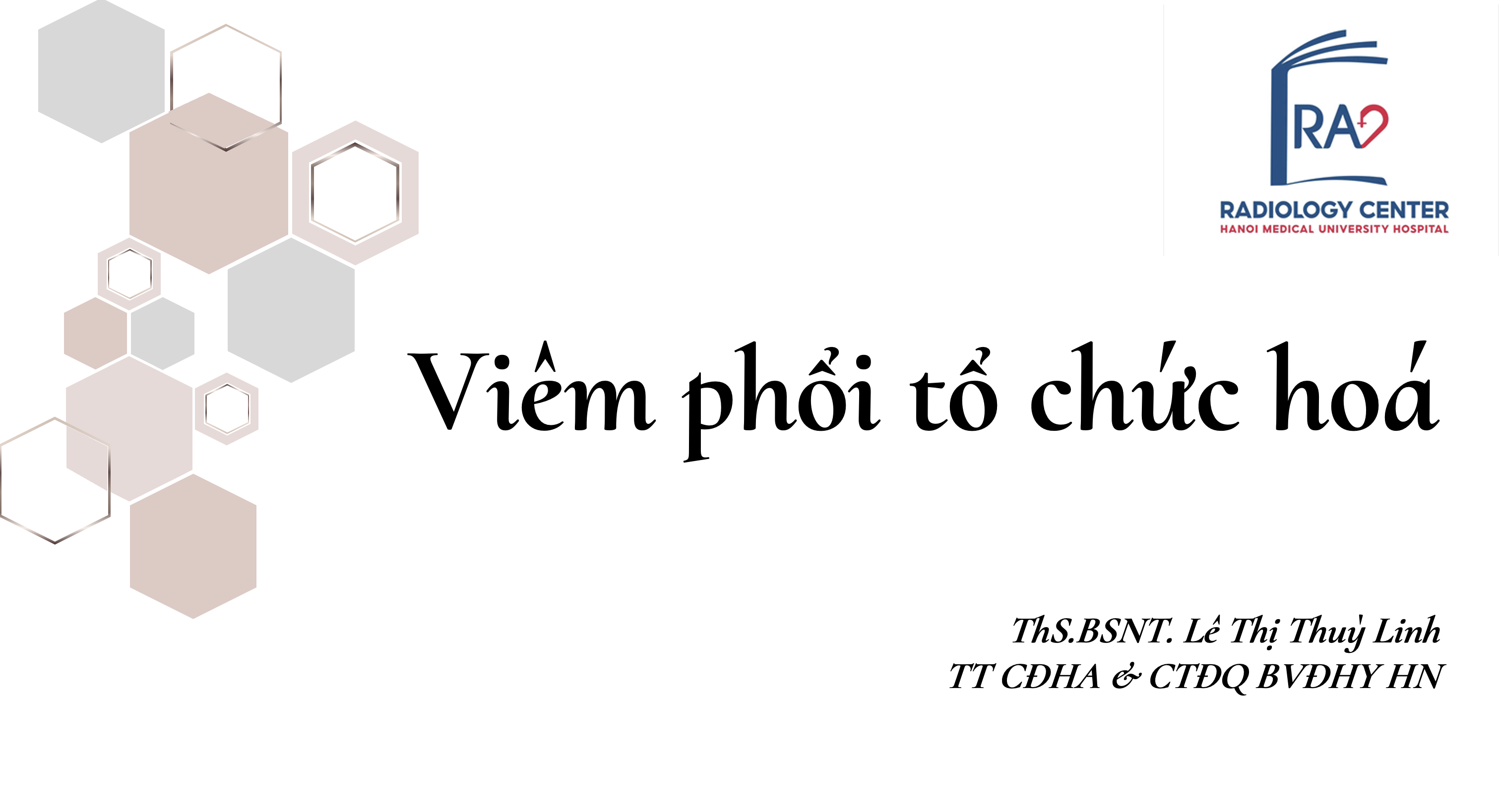 Viêm phổi tổ chức hoá