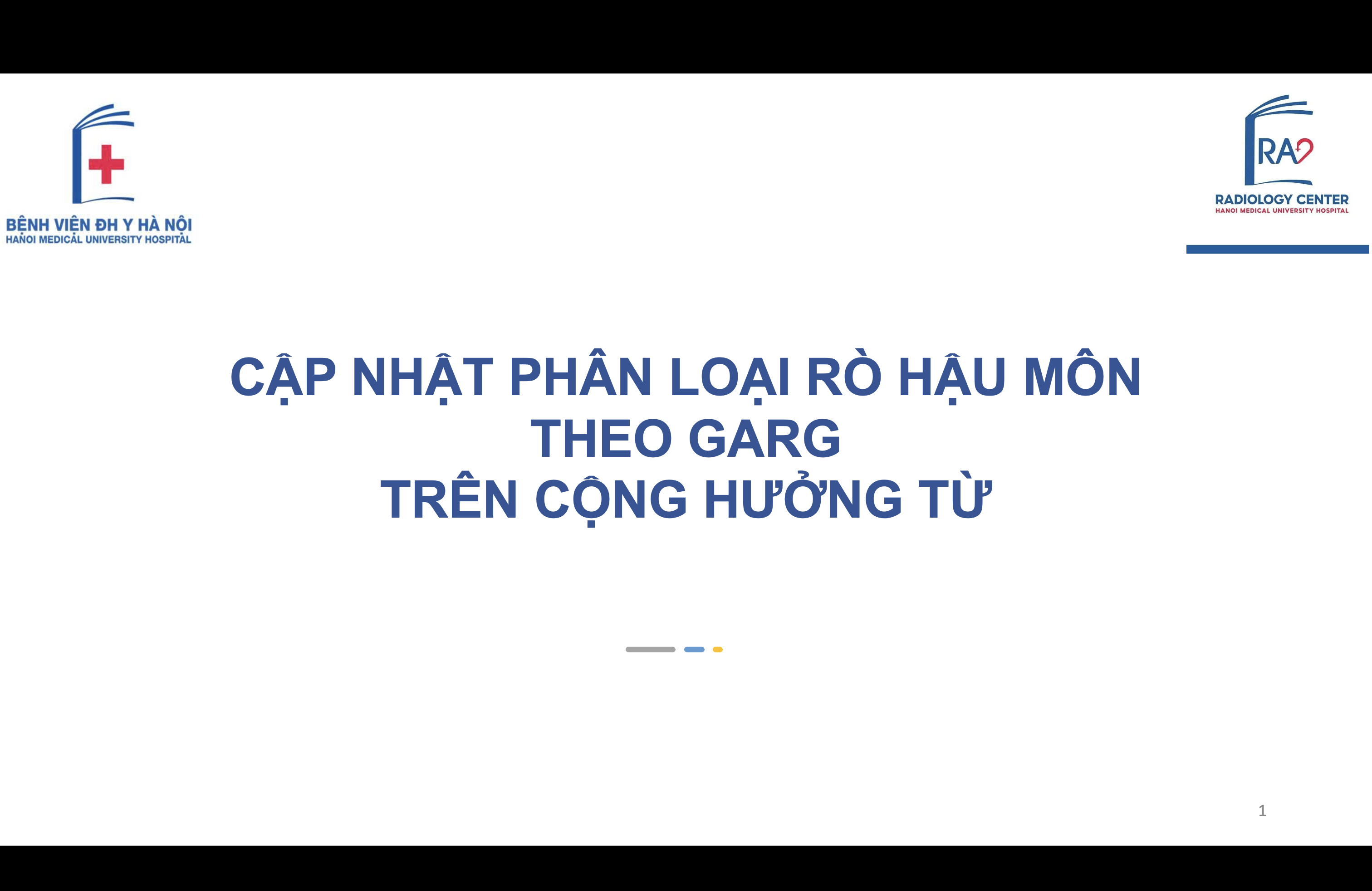 Cập nhật phân loại rò hậu môn theo Garg trên cộng hưởng từ