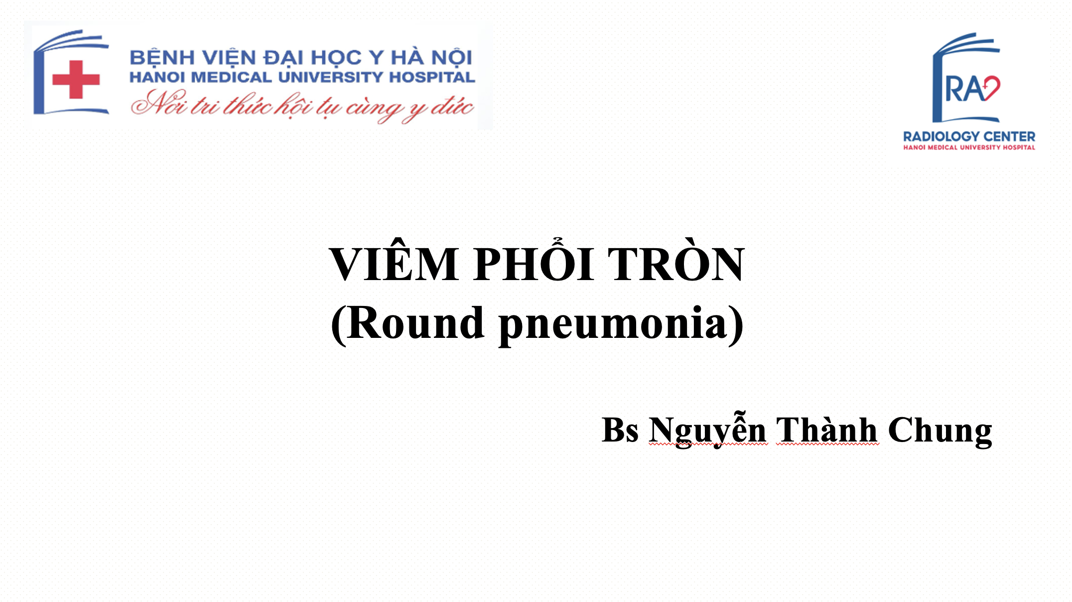 Viêm phổi tròn